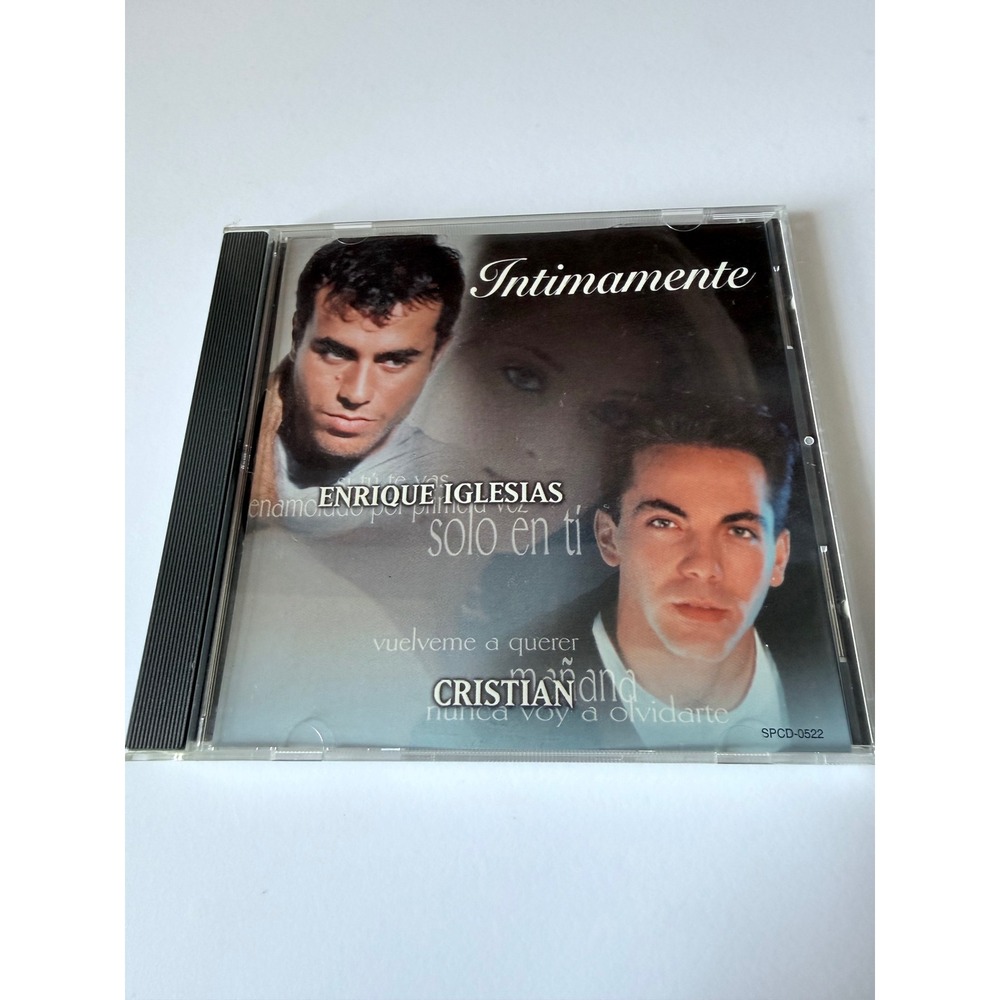 Enrique Iglesias & Cristian Castro Intimamente CD Latin Pop Fonovisa SPCD-0522